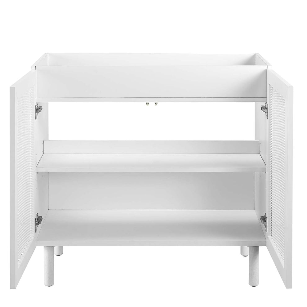 Calla 36" Perforated Metal Bathroom Vanity Cabinet (Sink Basin Not Included) By Modway - EEI-6622 | Bathroom Accessories | Modishstore - 14