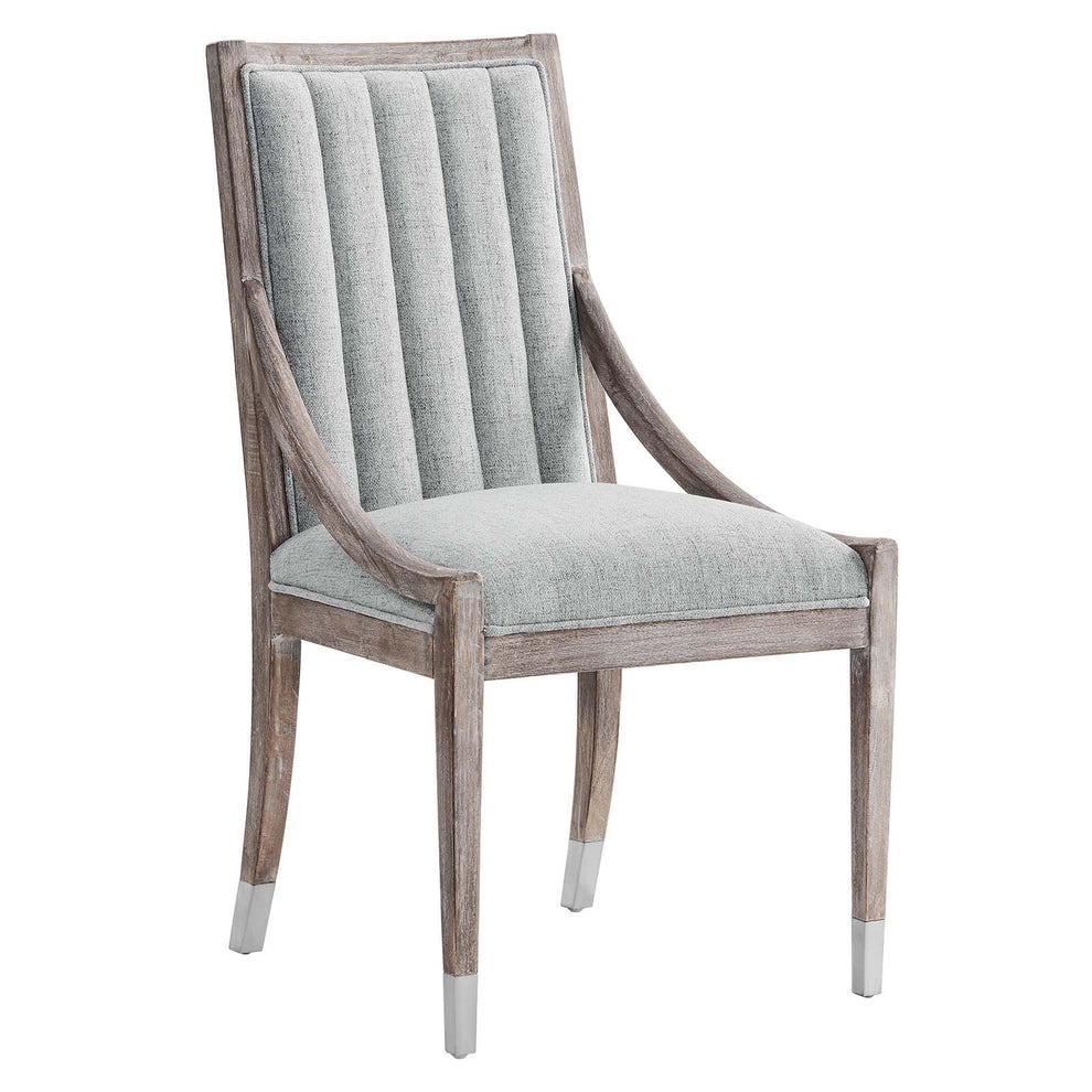 Maison French Vintage Tufted Fabric Dining Armchairs Set of 2 By Modway - EEI-6624 | Dining Chairs | Modishstore - 11