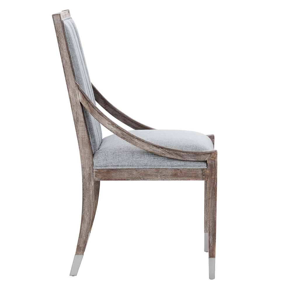 Maison French Vintage Tufted Fabric Dining Armchairs Set of 2 By Modway - EEI-6624 | Dining Chairs | Modishstore - 14