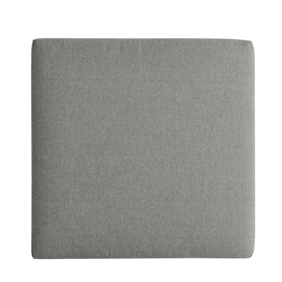 Tahoe Outdoor Patio Powder-Coated Aluminum Ottoman By Modway - EEI-6627 | Outdoor Sofas, Loveseats & Sectionals | Modishstore - 11