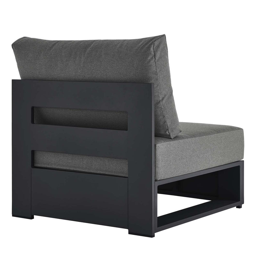 Tahoe Outdoor Patio Powder-Coated Aluminum Modular Armless Chair By Modway - EEI-6628 | Outdoor Sofas, Loveseats & Sectionals | Modishstore - 3