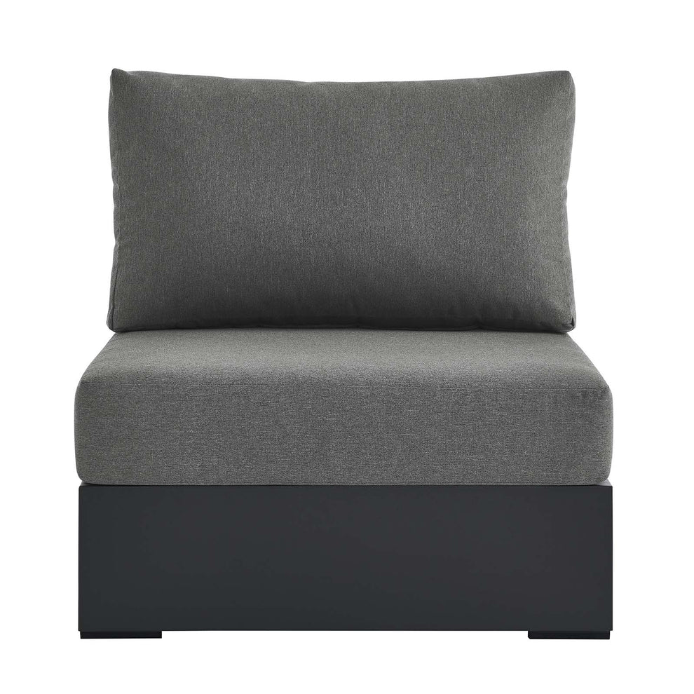 Tahoe Outdoor Patio Powder-Coated Aluminum Modular Armless Chair By Modway - EEI-6628 | Outdoor Sofas, Loveseats & Sectionals | Modishstore - 4