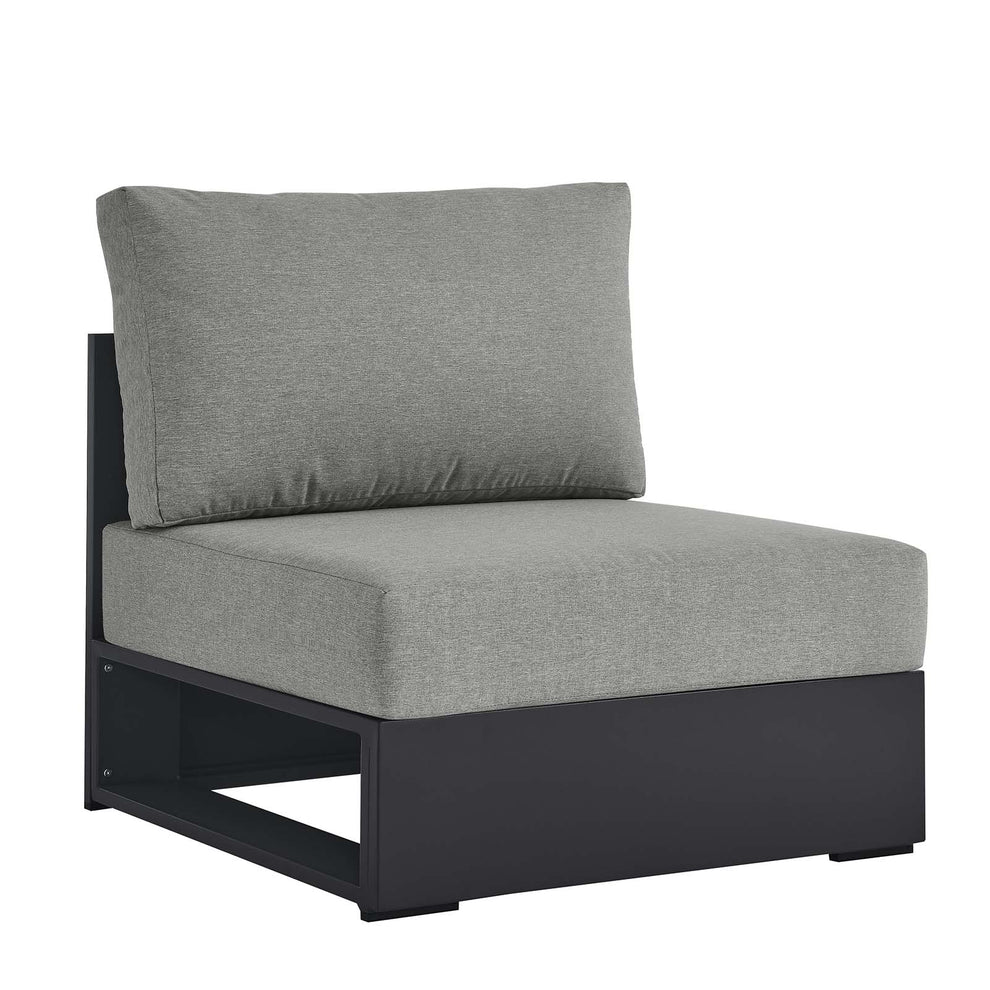 Tahoe Outdoor Patio Powder-Coated Aluminum Modular Armless Chair By Modway - EEI-6628 | Outdoor Sofas, Loveseats & Sectionals | Modishstore - 9