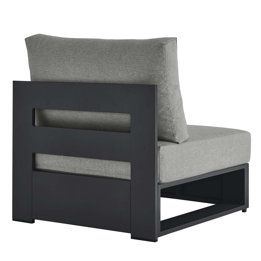 Tahoe Outdoor Patio Powder-Coated Aluminum Modular Armless Chair By Modway - EEI-6628 | Outdoor Sofas, Loveseats & Sectionals | Modishstore - 11