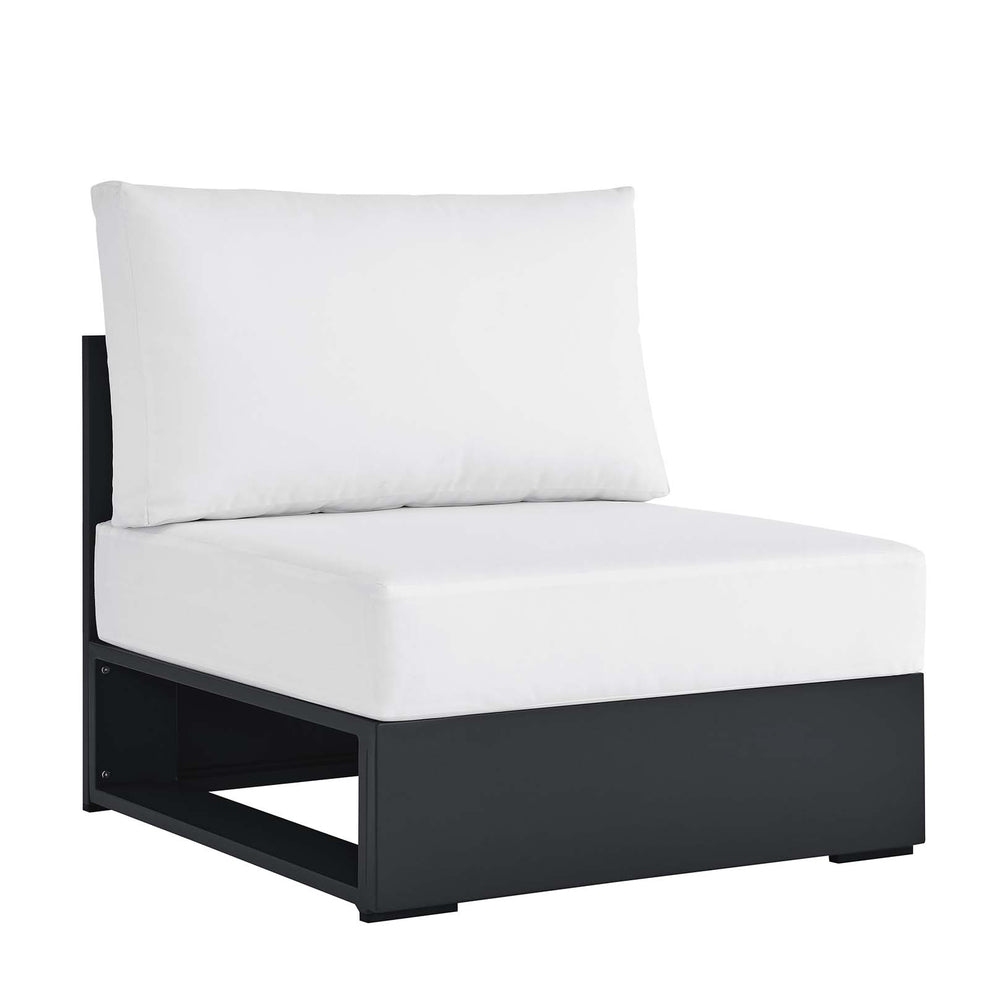 Tahoe Outdoor Patio Powder-Coated Aluminum Modular Armless Chair By Modway - EEI-6628 | Outdoor Sofas, Loveseats & Sectionals | Modishstore - 17