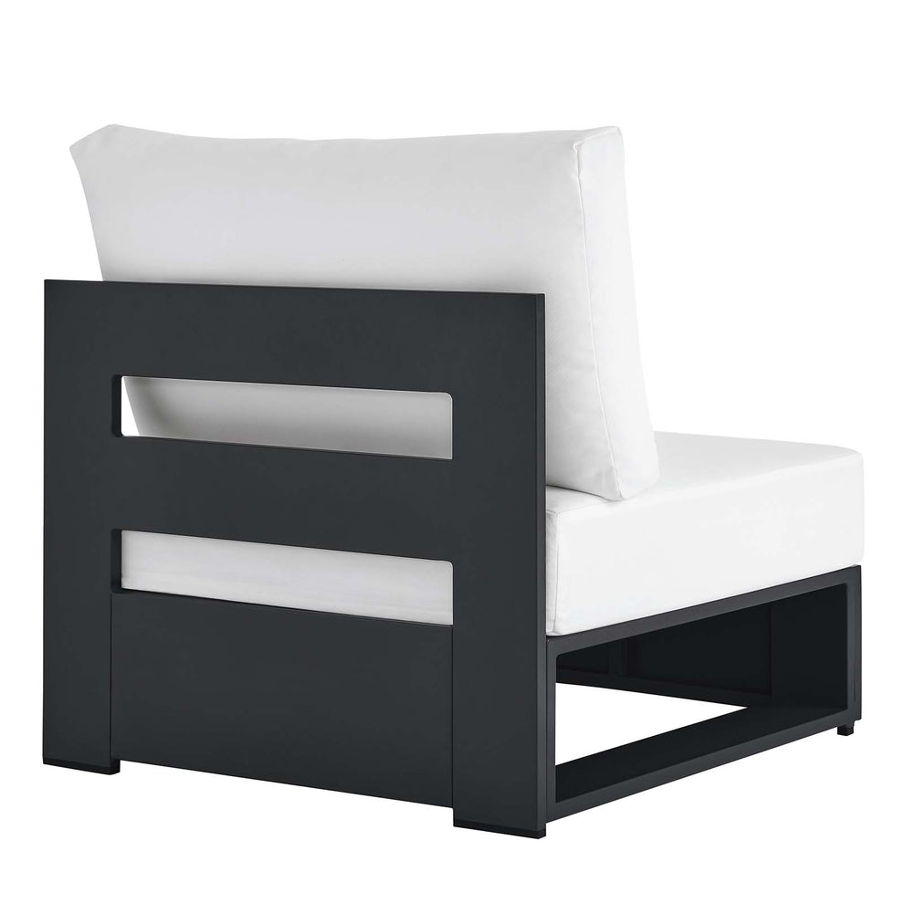 Tahoe Outdoor Patio Powder-Coated Aluminum Modular Armless Chair By Modway - EEI-6628 | Outdoor Sofas, Loveseats & Sectionals | Modishstore - 19