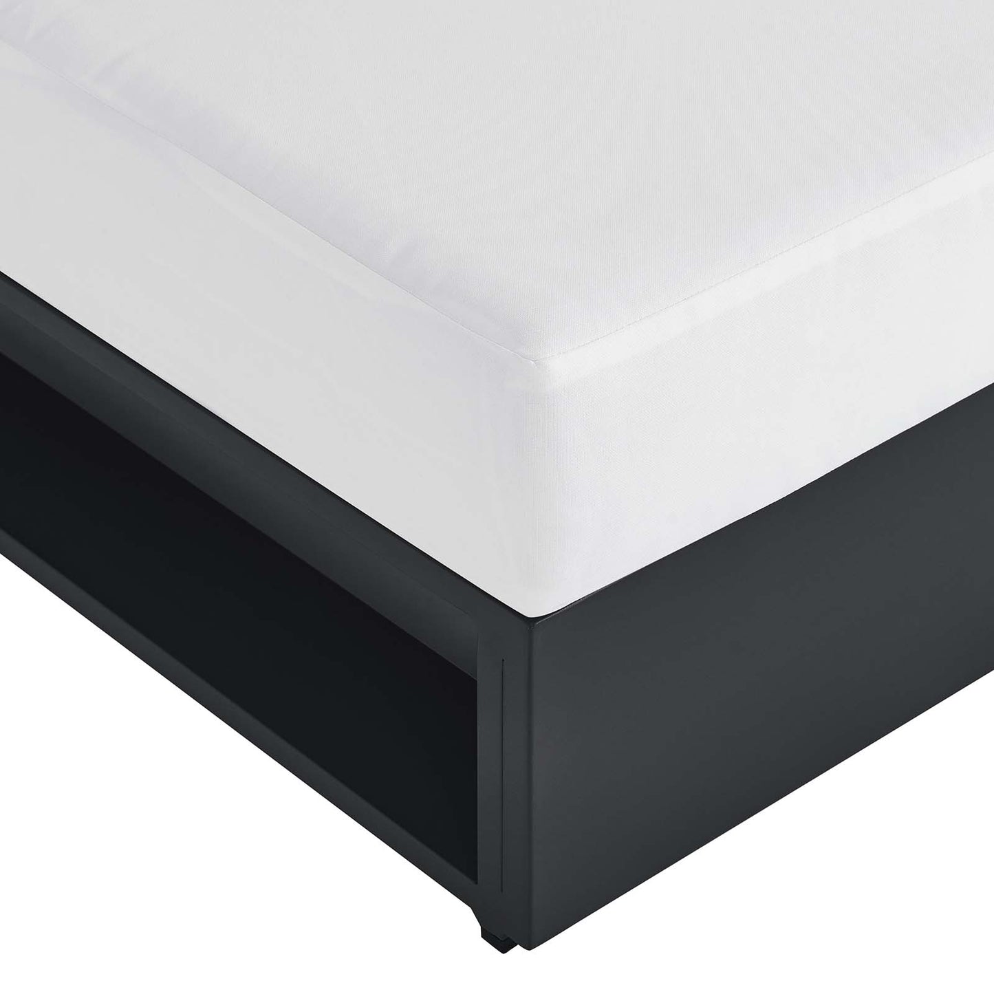 Tahoe Outdoor Patio Powder-Coated Aluminum Modular Armless Chair By Modway - EEI-6628 | Outdoor Sofas, Loveseats & Sectionals | Modishstore - 21