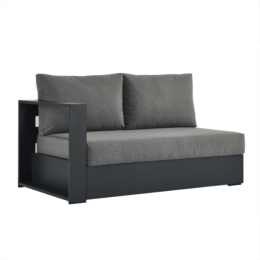 Tahoe Outdoor Patio Powder-Coated Aluminum Modular Left-Facing Loveseat By Modway - EEI-6629 | Outdoor Sofas, Loveseats & Sectionals | Modishstore - 1