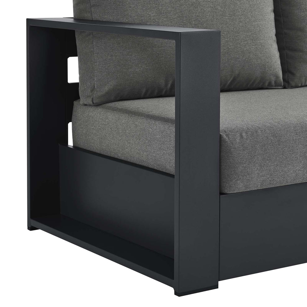 Tahoe Outdoor Patio Powder-Coated Aluminum Modular Left-Facing Loveseat By Modway - EEI-6629 | Outdoor Sofas, Loveseats & Sectionals | Modishstore - 5