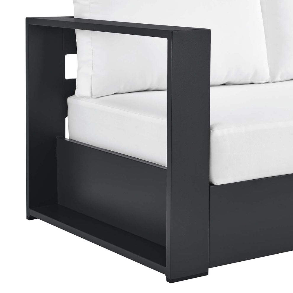 Tahoe Outdoor Patio Powder-Coated Aluminum Modular Left-Facing Loveseat By Modway - EEI-6629 | Outdoor Sofas, Loveseats & Sectionals | Modishstore - 21