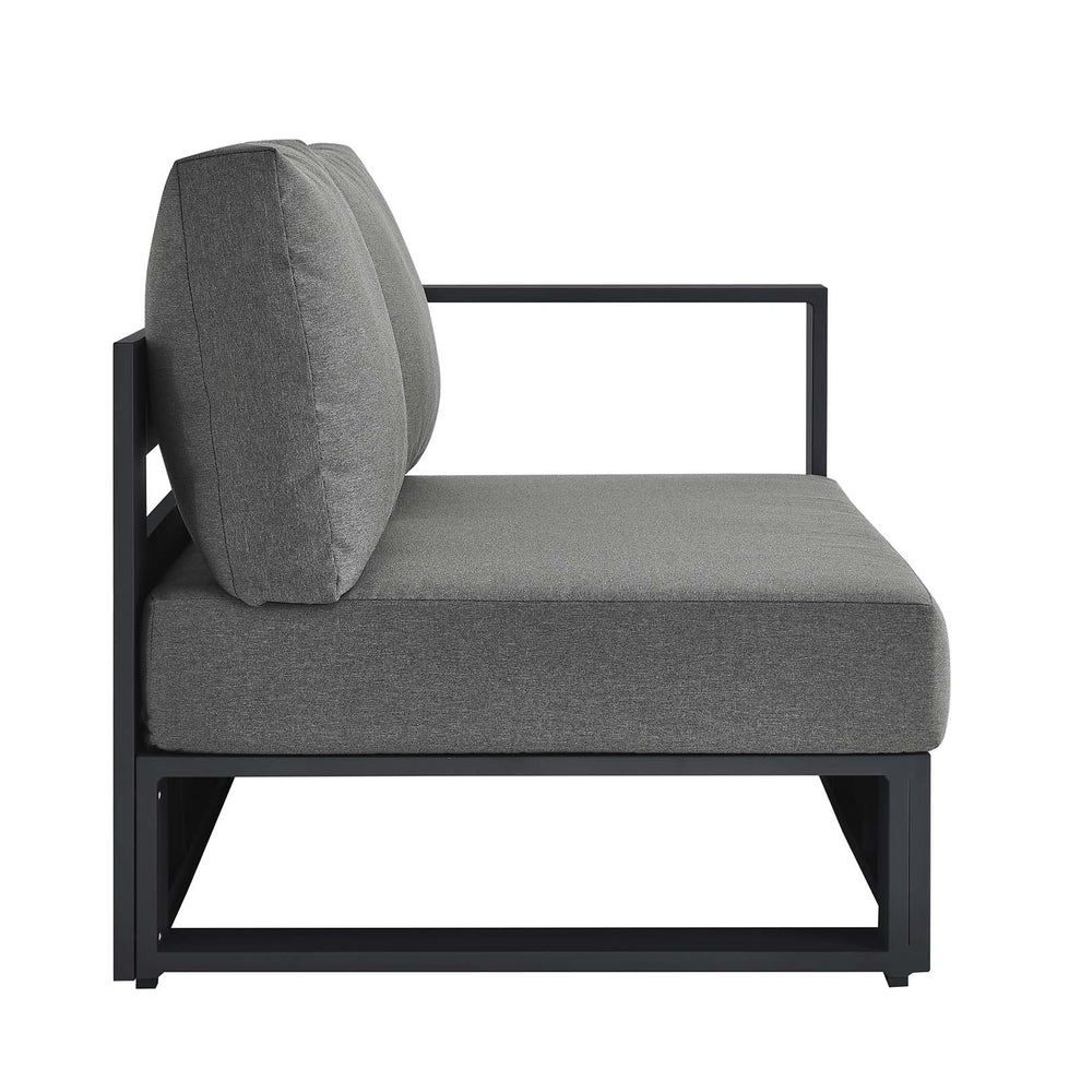 Tahoe Outdoor Patio Powder-Coated Aluminum Modular Right-Facing Loveseat By Modway - EEI-6630 | Outdoor Sofas, Loveseats & Sectionals | Modishstore - 2