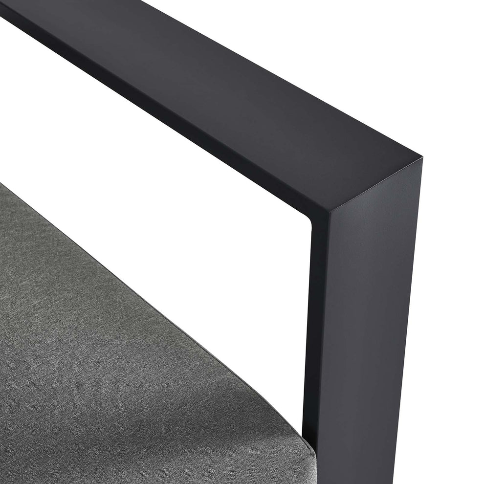 Tahoe Outdoor Patio Powder-Coated Aluminum Modular Right-Facing Loveseat By Modway - EEI-6630 | Outdoor Sofas, Loveseats & Sectionals | Modishstore - 5
