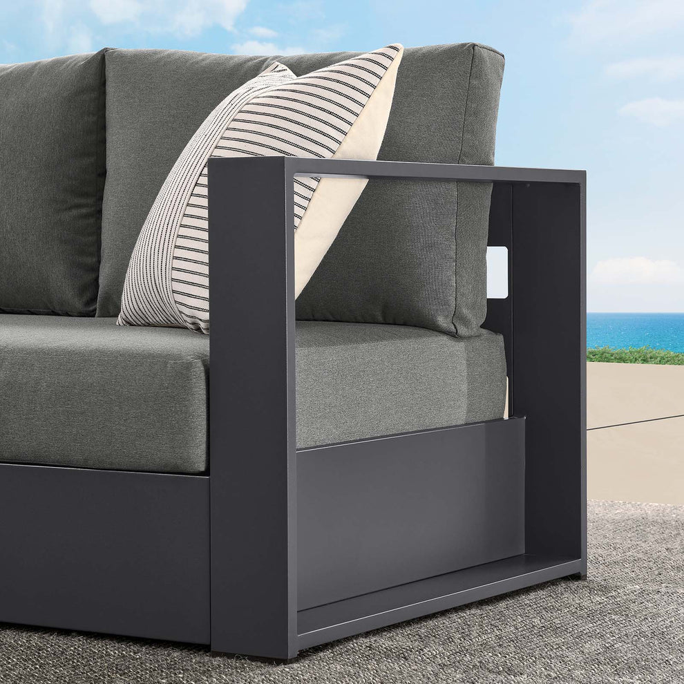 Tahoe Outdoor Patio Powder-Coated Aluminum Modular Right-Facing Loveseat By Modway - EEI-6630 | Outdoor Sofas, Loveseats & Sectionals | Modishstore - 8