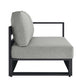 Tahoe Outdoor Patio Powder-Coated Aluminum Modular Right-Facing Loveseat By Modway - EEI-6630 | Outdoor Sofas, Loveseats & Sectionals | Modishstore - 10