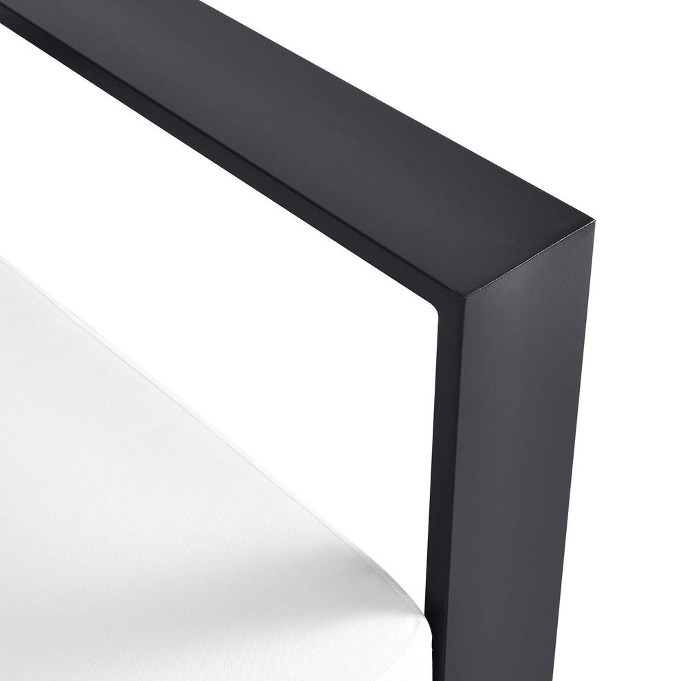 Tahoe Outdoor Patio Powder-Coated Aluminum Modular Right-Facing Loveseat By Modway - EEI-6630 | Outdoor Sofas, Loveseats & Sectionals | Modishstore - 21