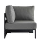 Tahoe Outdoor Patio Powder-Coated Aluminum Modular Corner Chair By Modway - EEI-6631 | Outdoor Sofas, Loveseats & Sectionals | Modishstore - 3