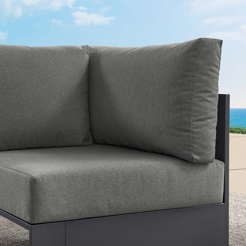 Tahoe Outdoor Patio Powder-Coated Aluminum Modular Corner Chair By Modway - EEI-6631 | Outdoor Sofas, Loveseats & Sectionals | Modishstore - 8