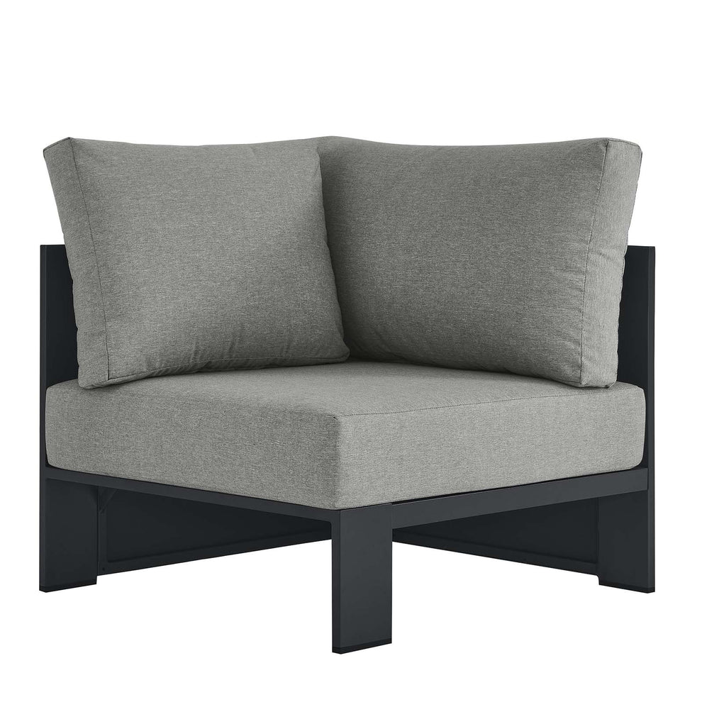 Tahoe Outdoor Patio Powder-Coated Aluminum Modular Corner Chair By Modway - EEI-6631 | Outdoor Sofas, Loveseats & Sectionals | Modishstore - 9
