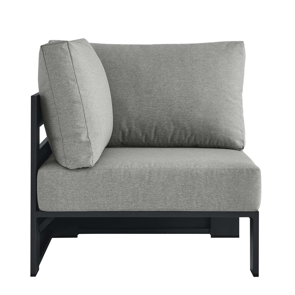 Tahoe Outdoor Patio Powder-Coated Aluminum Modular Corner Chair By Modway - EEI-6631 | Outdoor Sofas, Loveseats & Sectionals | Modishstore - 10