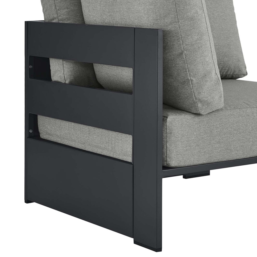 Tahoe Outdoor Patio Powder-Coated Aluminum Modular Corner Chair By Modway - EEI-6631 | Outdoor Sofas, Loveseats & Sectionals | Modishstore - 12