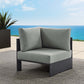 Tahoe Outdoor Patio Powder-Coated Aluminum Modular Corner Chair By Modway - EEI-6631 | Outdoor Sofas, Loveseats & Sectionals | Modishstore - 16