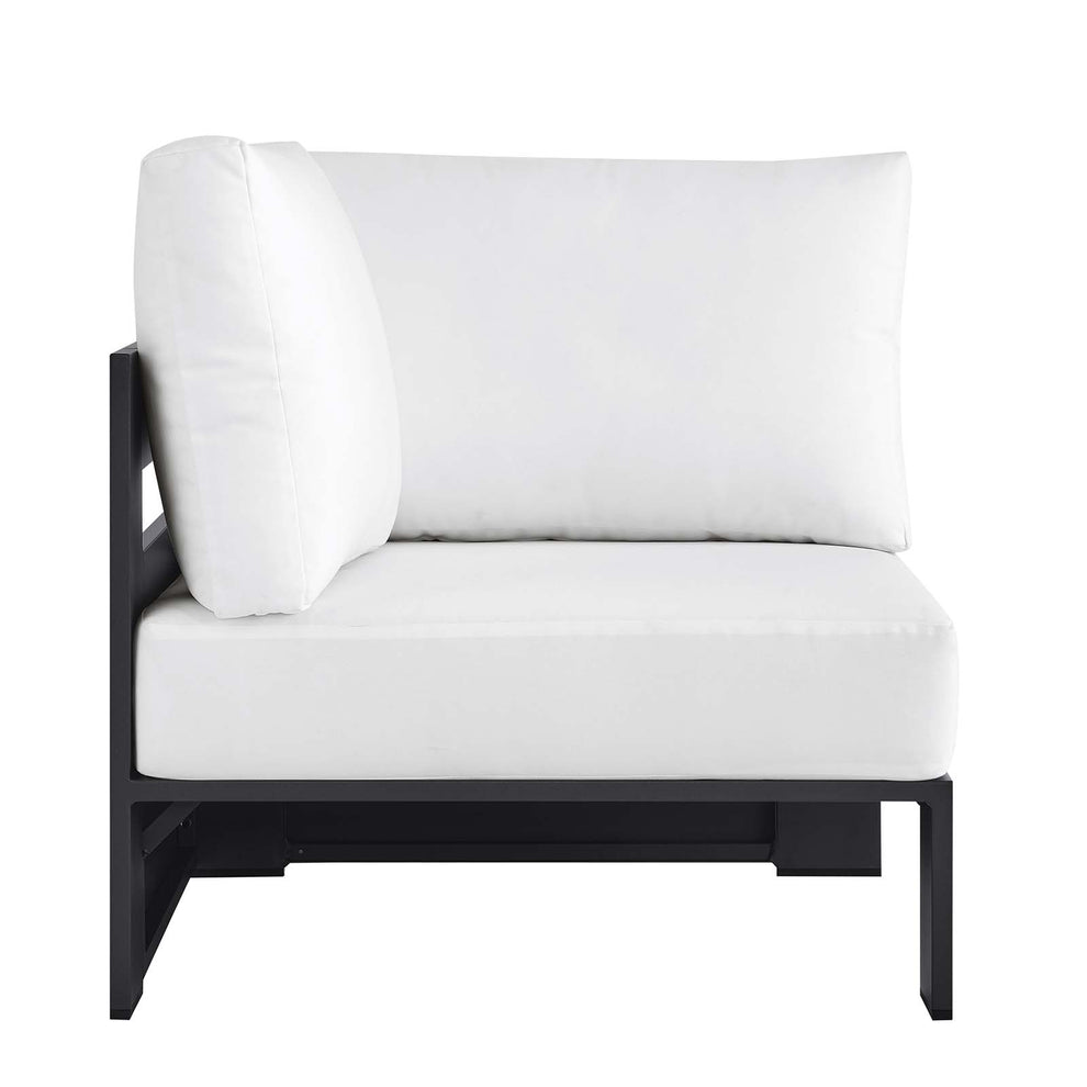 Tahoe Outdoor Patio Powder-Coated Aluminum Modular Corner Chair By Modway - EEI-6631 | Outdoor Sofas, Loveseats & Sectionals | Modishstore - 18