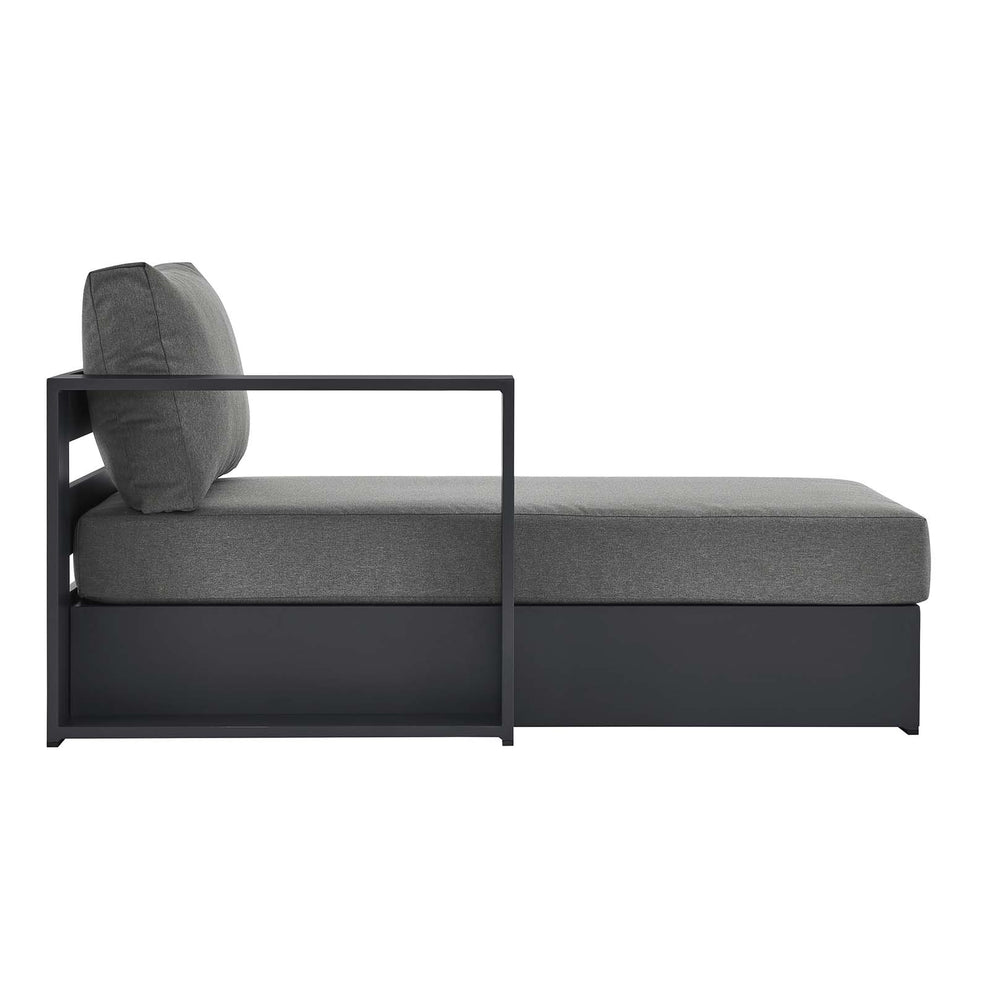 Tahoe Outdoor Patio Powder-Coated Aluminum Modular Left-Facing Chaise Lounge By Modway - EEI-6632 | Outdoor Sofas, Loveseats & Sectionals | Modishstore - 2
