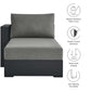Tahoe Outdoor Patio Powder-Coated Aluminum Modular Left-Facing Chaise Lounge By Modway - EEI-6632 | Outdoor Sofas, Loveseats & Sectionals | Modishstore - 6