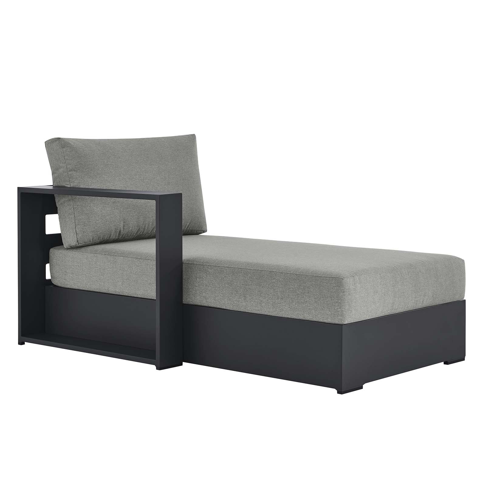 Tahoe Outdoor Patio Powder-Coated Aluminum Modular Left-Facing Chaise Lounge By Modway - EEI-6632 | Outdoor Sofas, Loveseats & Sectionals | Modishstore - 9