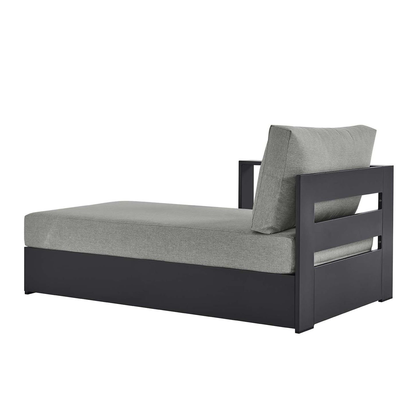 Tahoe Outdoor Patio Powder-Coated Aluminum Modular Left-Facing Chaise Lounge By Modway - EEI-6632 | Outdoor Sofas, Loveseats & Sectionals | Modishstore - 11