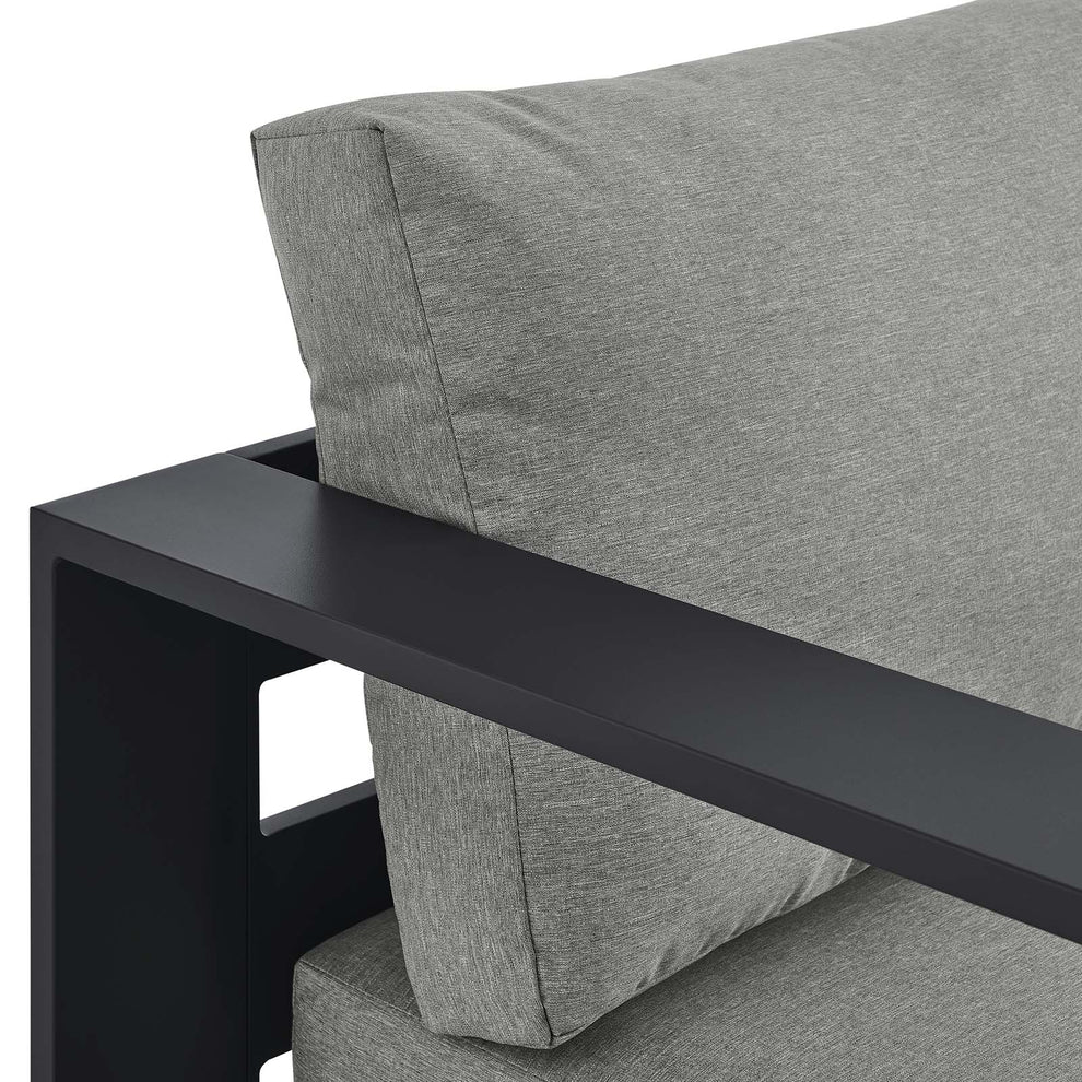 Tahoe Outdoor Patio Powder-Coated Aluminum Modular Left-Facing Chaise Lounge By Modway - EEI-6632 | Outdoor Sofas, Loveseats & Sectionals | Modishstore - 13