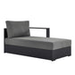 Tahoe Outdoor Patio Powder-Coated Aluminum Modular Right-Facing Chaise Lounge By Modway - EEI-6633 | Outdoor Sofas, Loveseats & Sectionals | Modishstore - 1