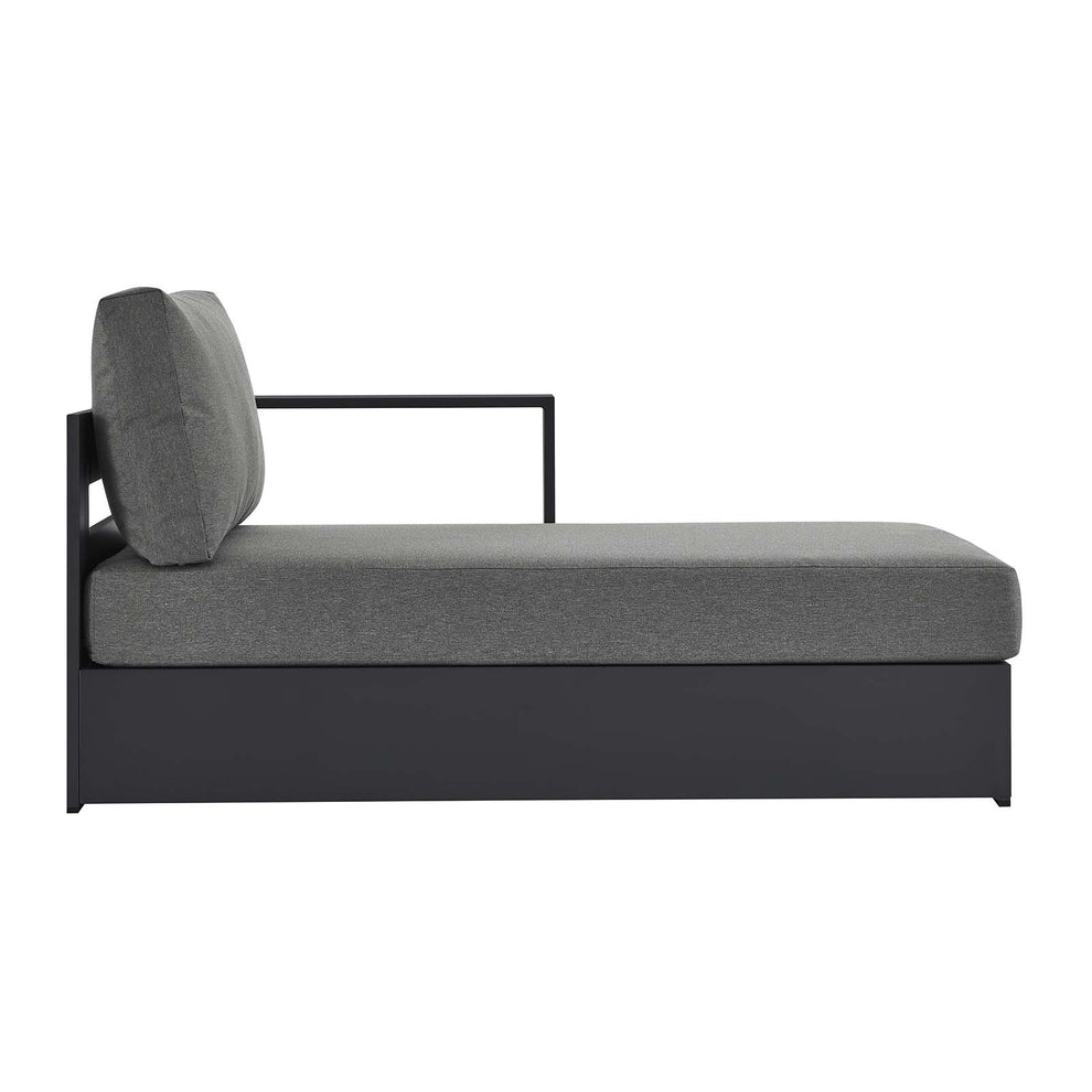 Tahoe Outdoor Patio Powder-Coated Aluminum Modular Right-Facing Chaise Lounge By Modway - EEI-6633 | Outdoor Sofas, Loveseats & Sectionals | Modishstore - 2