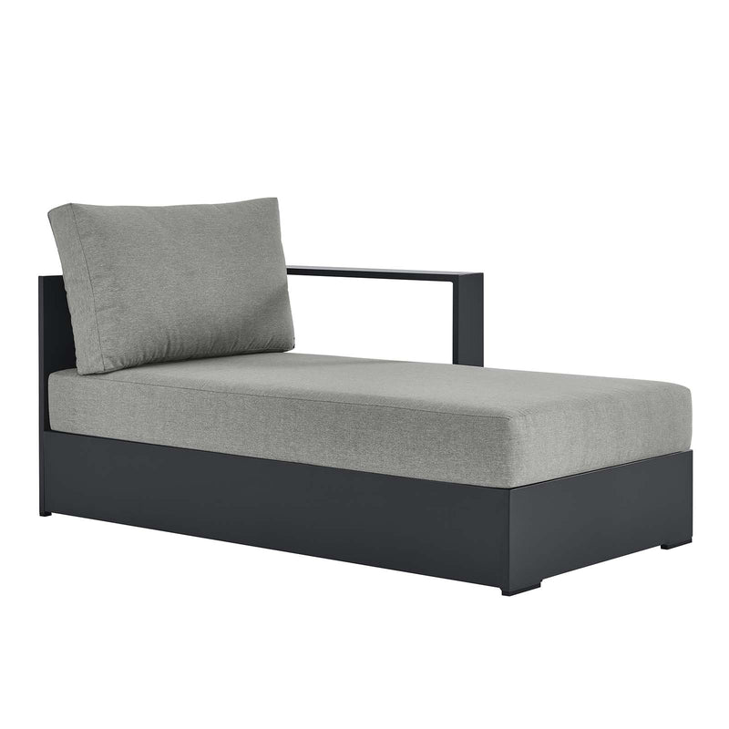 Tahoe Outdoor Patio Powder-Coated Aluminum Modular Right-Facing Chaise Lounge By Modway - EEI-6633 | Outdoor Sofas, Loveseats & Sectionals | Modishstore - 9