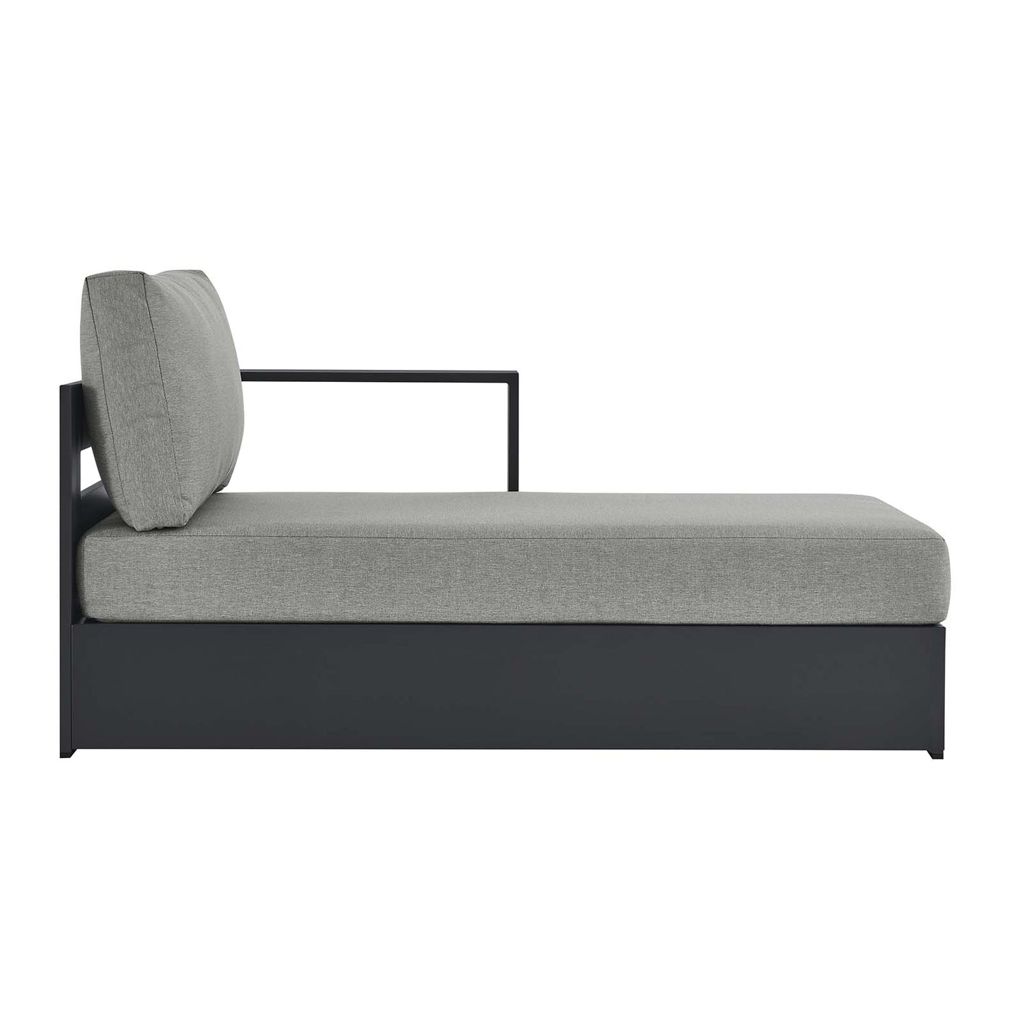 Tahoe Outdoor Patio Powder-Coated Aluminum Modular Right-Facing Chaise Lounge By Modway - EEI-6633 | Outdoor Sofas, Loveseats & Sectionals | Modishstore - 10