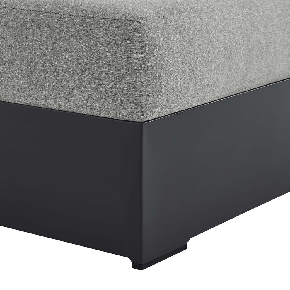 Tahoe Outdoor Patio Powder-Coated Aluminum Modular Right-Facing Chaise Lounge By Modway - EEI-6633 | Outdoor Sofas, Loveseats & Sectionals | Modishstore - 13