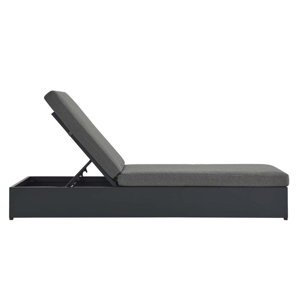 Tahoe Outdoor Patio Powder-Coated Aluminum Chaise Lounge Chair By Modway - EEI-6634 | Outdoor Chaise Lounges | Modishstore - 3