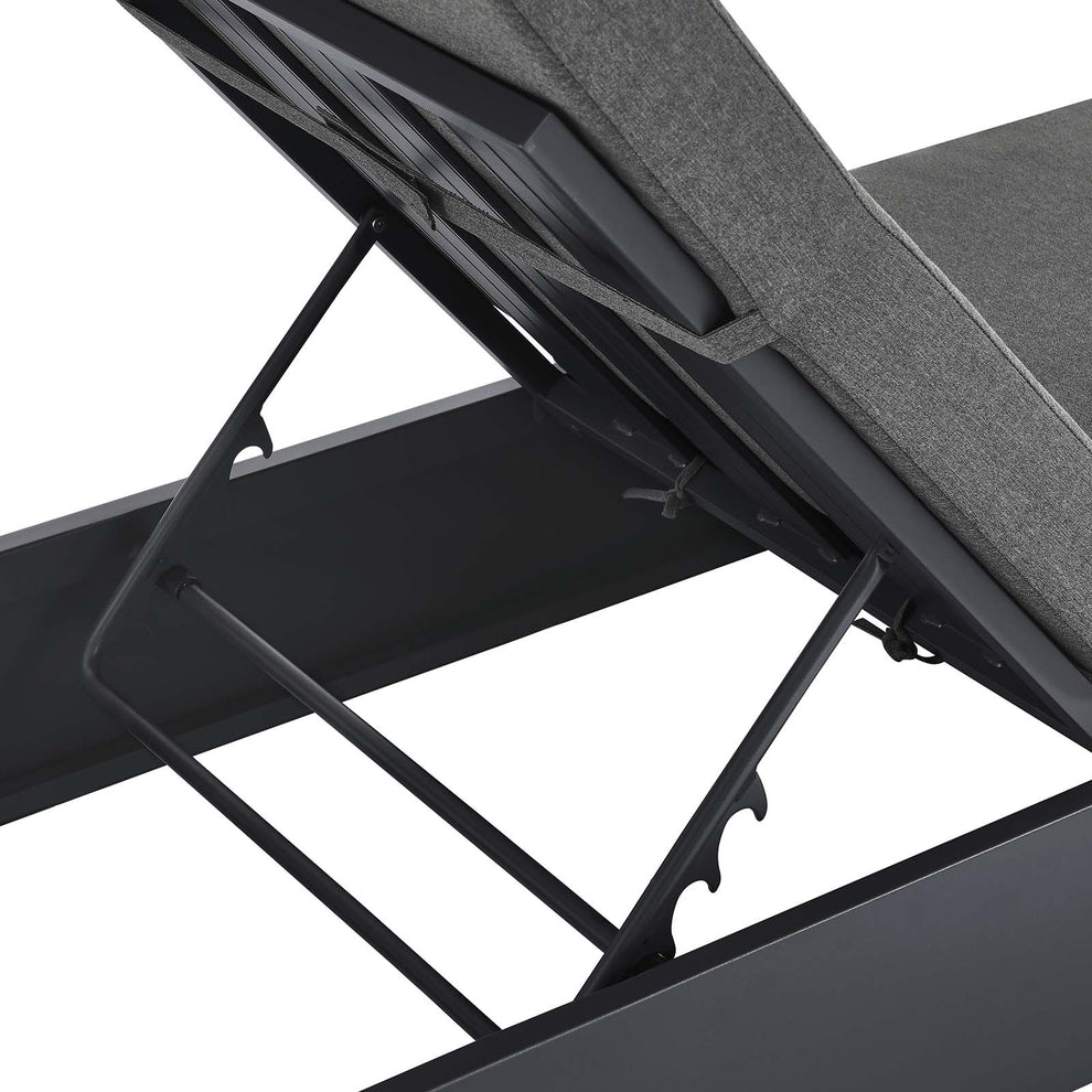 Tahoe Outdoor Patio Powder-Coated Aluminum Chaise Lounge Chair By Modway - EEI-6634 | Outdoor Chaise Lounges | Modishstore - 7
