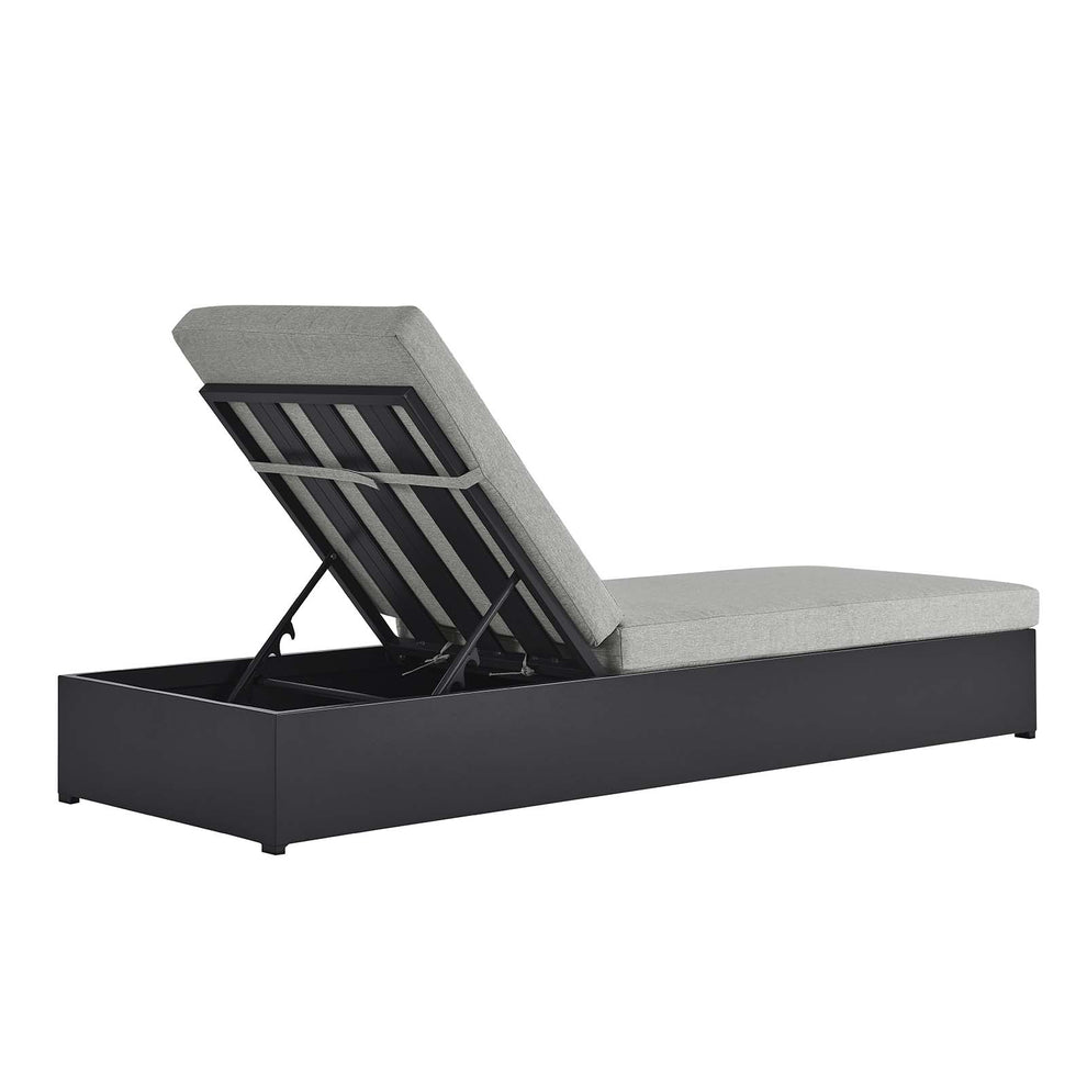 Tahoe Outdoor Patio Powder-Coated Aluminum Chaise Lounge Chair By Modway - EEI-6634 | Outdoor Chaise Lounges | Modishstore - 13