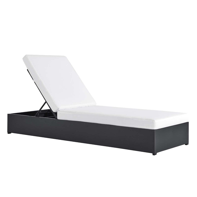 Tahoe Outdoor Patio Powder-Coated Aluminum Chaise Lounge Chair By Modway - EEI-6634 | Outdoor Chaise Lounges | Modishstore - 19
