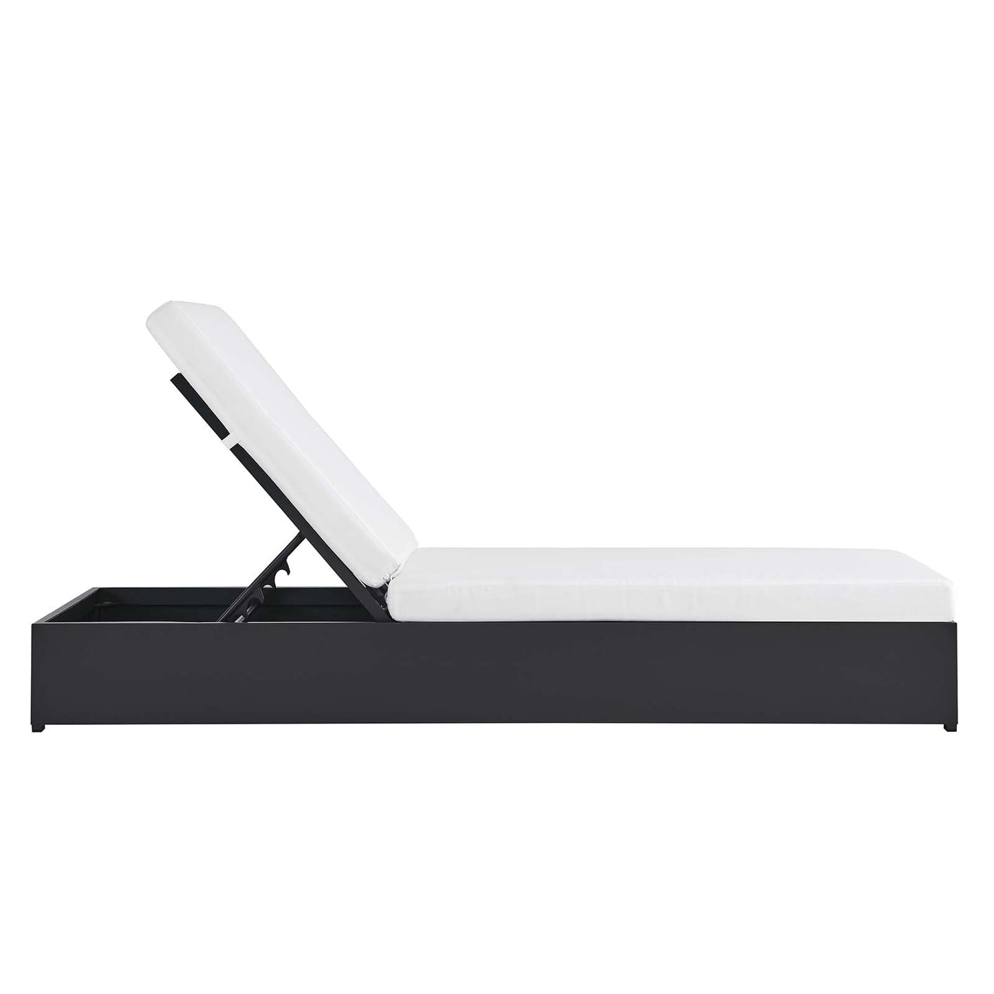 Tahoe Outdoor Patio Powder-Coated Aluminum Chaise Lounge Chair By Modway - EEI-6634 | Outdoor Chaise Lounges | Modishstore - 21