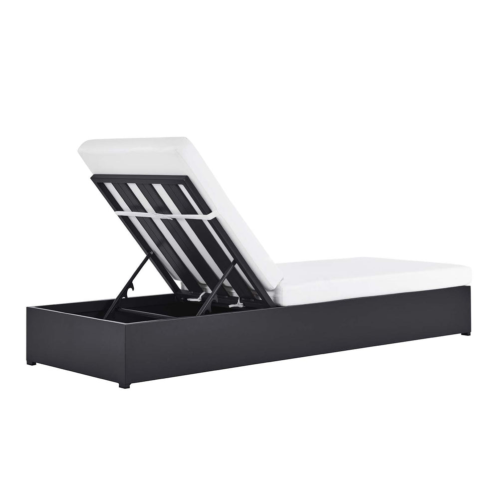 Tahoe Outdoor Patio Powder-Coated Aluminum Chaise Lounge Chair By Modway - EEI-6634 | Outdoor Chaise Lounges | Modishstore - 22