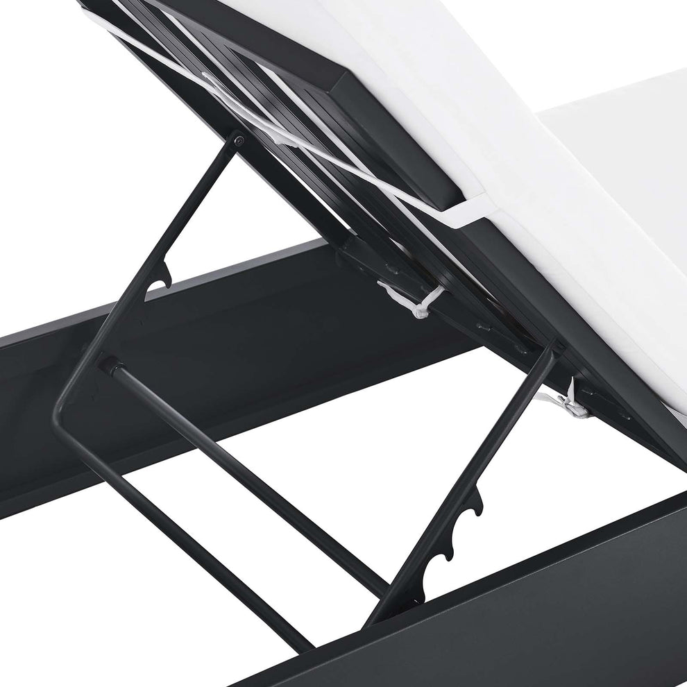 Tahoe Outdoor Patio Powder-Coated Aluminum Chaise Lounge Chair By Modway - EEI-6634 | Outdoor Chaise Lounges | Modishstore - 25