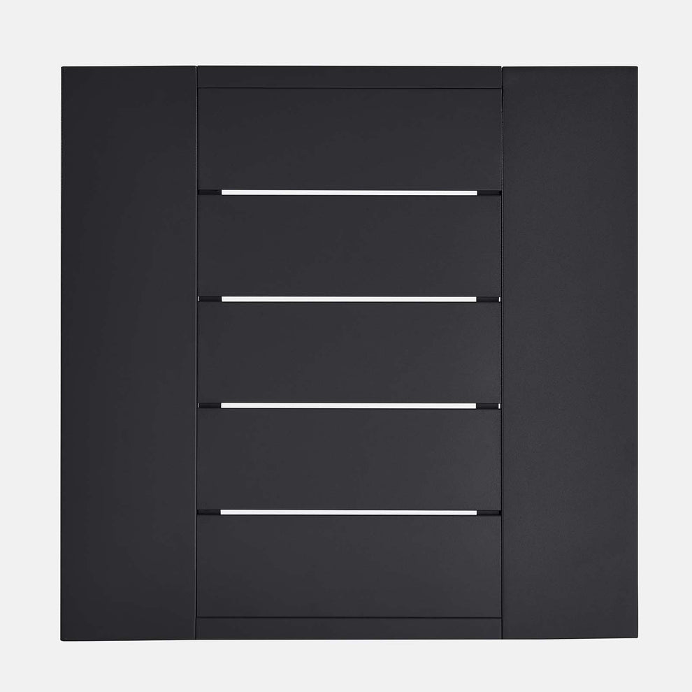 Tahoe Outdoor Patio Powder-Coated Aluminum End Table By Modway - EEI-6635 | Outdoor Sofas, Loveseats & Sectionals | Modishstore - 4