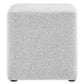 Callum 17" Square Woven Heathered Fabric Upholstered Ottoman By Modway - EEI-6636 | Ottomans | Modishstore - 18