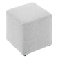 Callum 17" Square Woven Heathered Fabric Upholstered Ottoman By Modway - EEI-6636 | Ottomans | Modishstore - 19