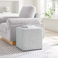 Callum 17" Square Woven Heathered Fabric Upholstered Ottoman By Modway - EEI-6636 | Ottomans | Modishstore - 24