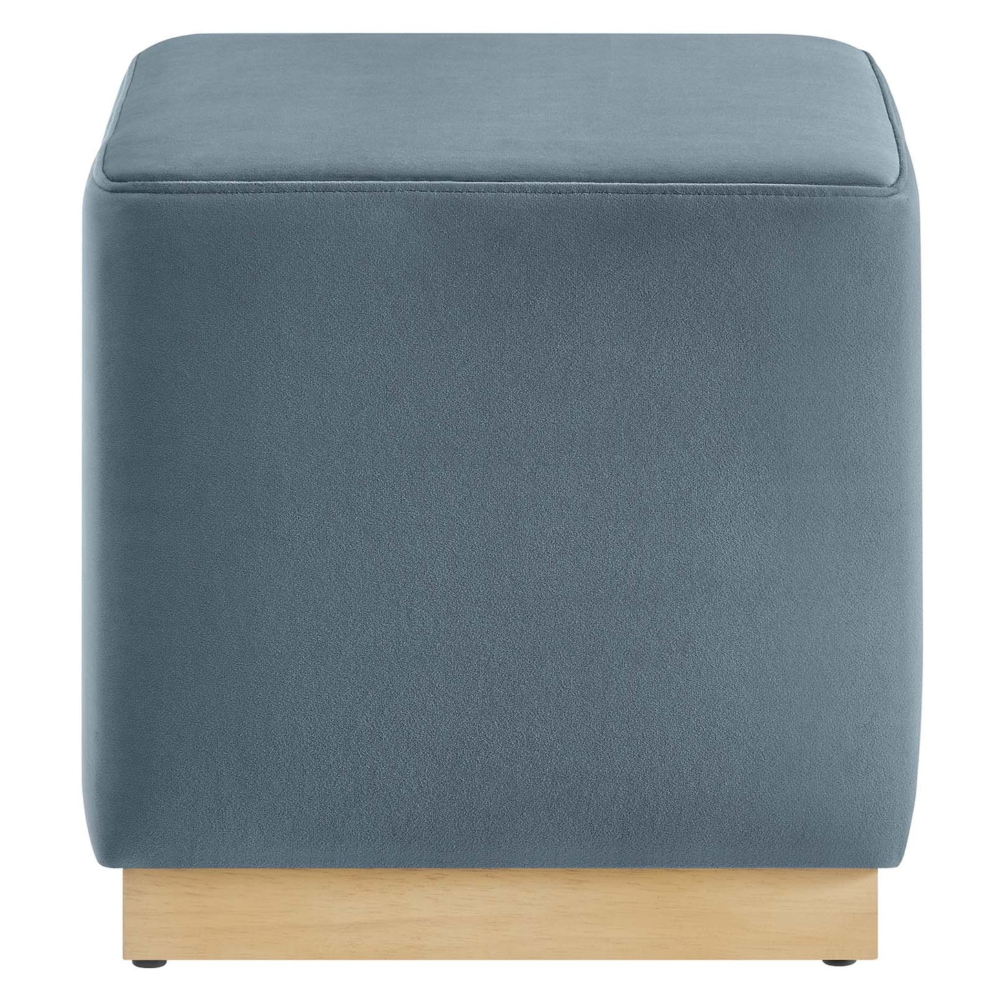 Tilden 17" Square Performance Velvet Upholstered Ottoman By Modway - EEI-6640 | Ottomans | Modishstore - 10