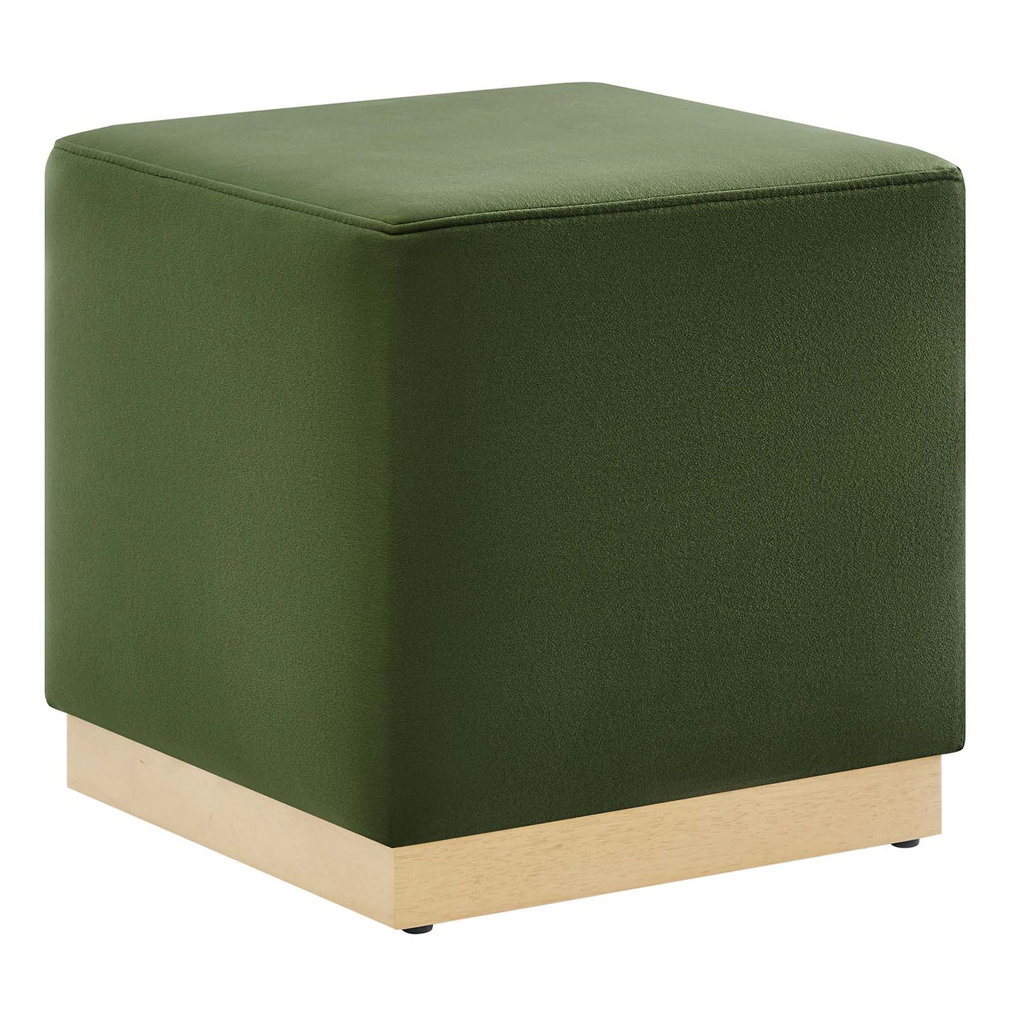 Tilden 17" Square Performance Velvet Upholstered Ottoman By Modway - EEI-6640 | Ottomans | Modishstore - 17