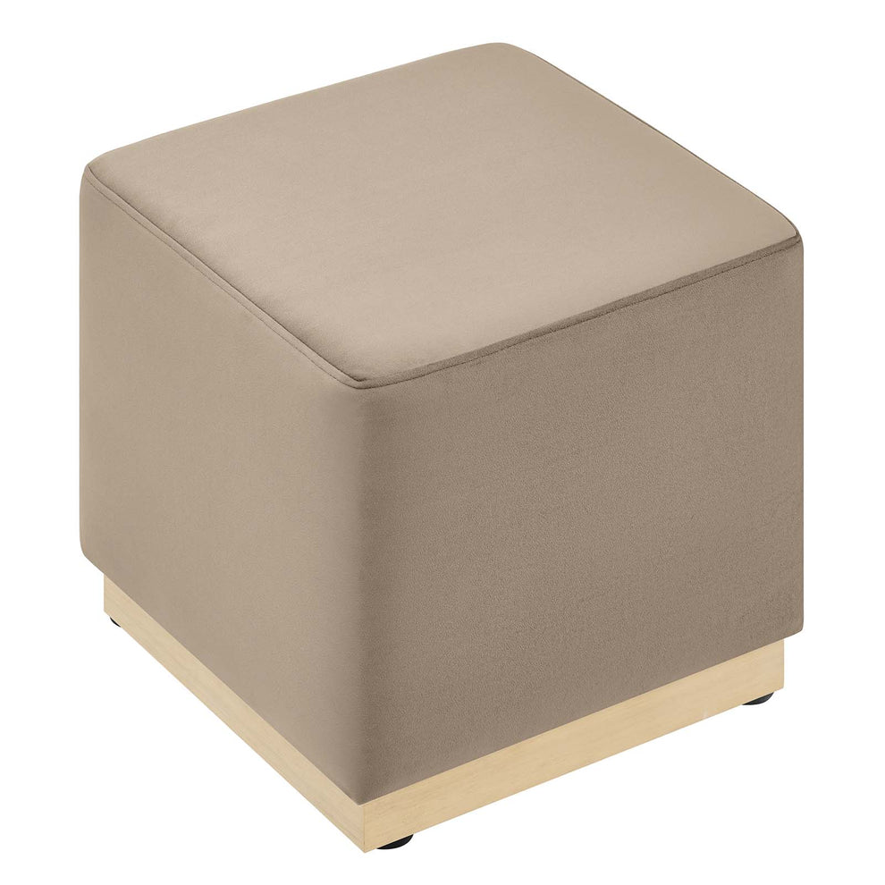 Tilden 17" Square Performance Velvet Upholstered Ottoman By Modway - EEI-6640 | Ottomans | Modishstore - 35